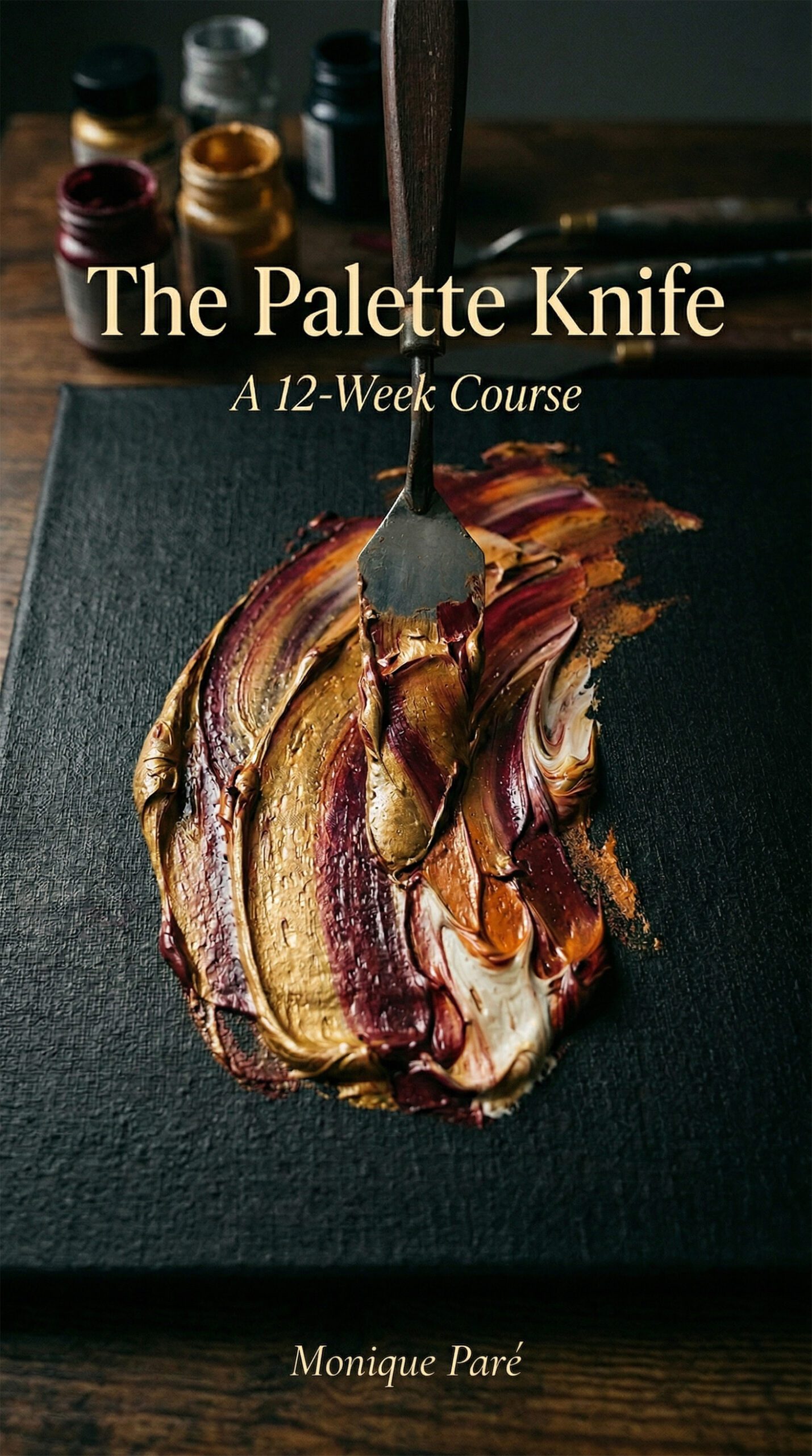 The Palette Knife — A 12-Week Course by Monique Par&eacute;