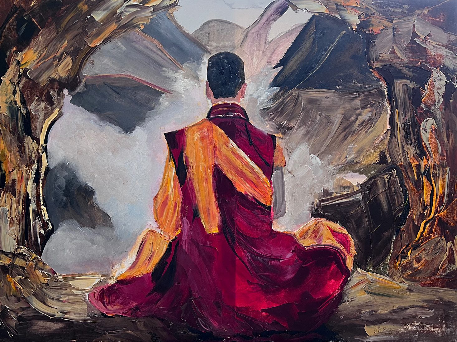 Mixed Media: Oil & Acrylic Together — A Masterclass by Monique Par&eacute;