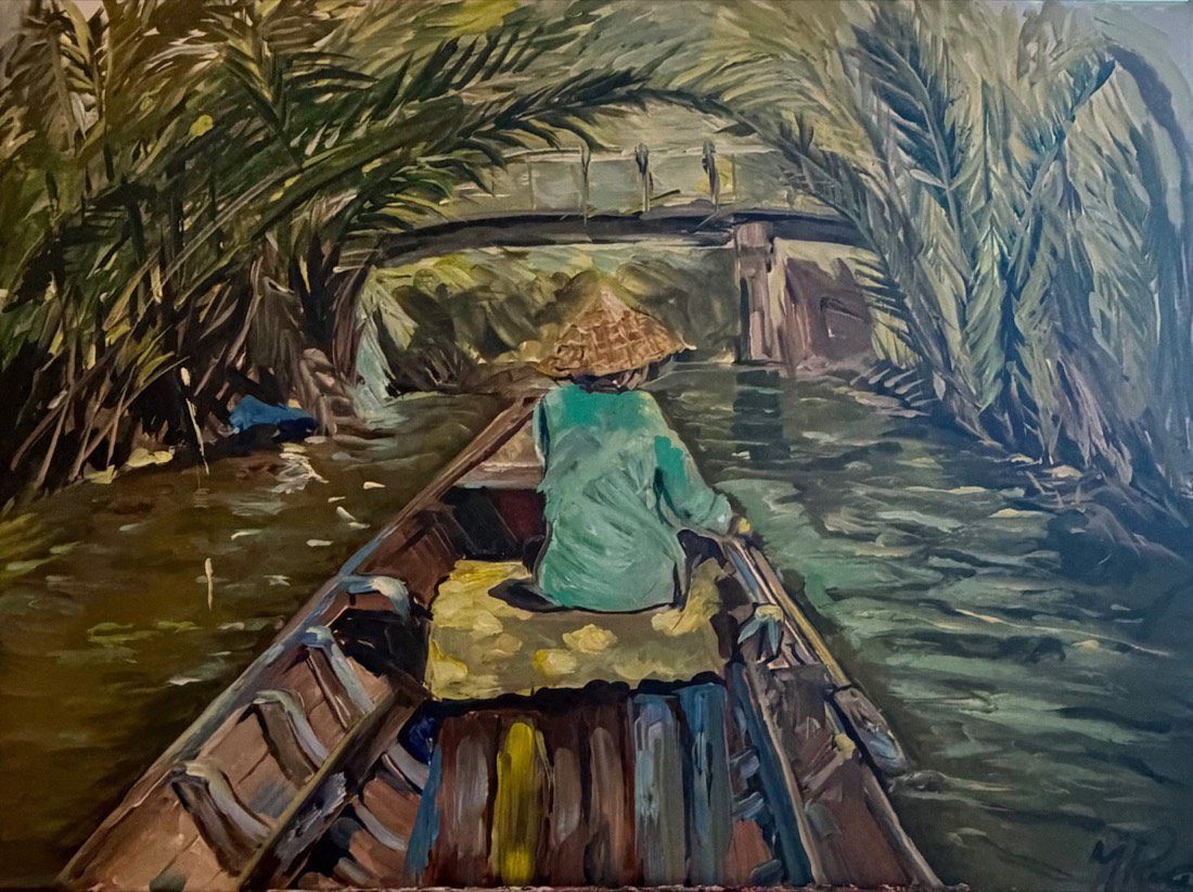 Silent Canal by Monique Paré